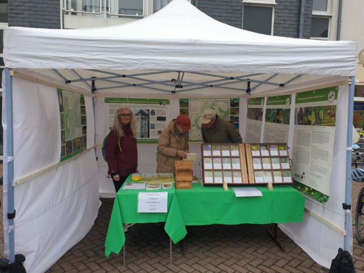 Marktstand der AGNU am 15.3.2024